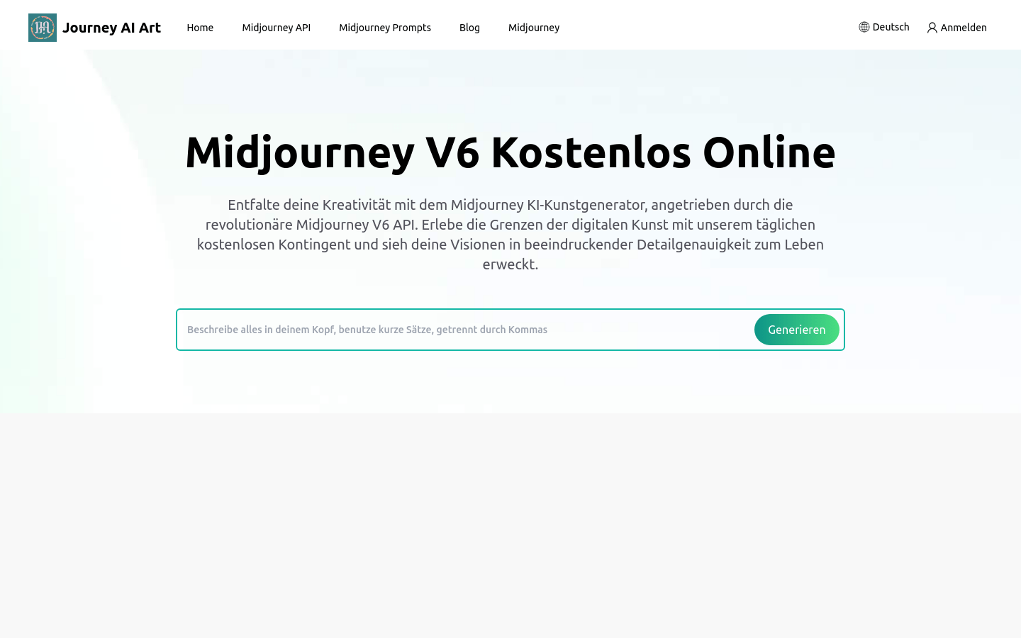 Free Midjourney AI Art Generator