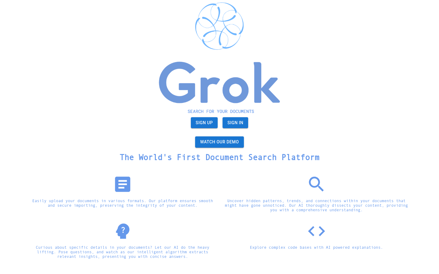 The Grok App